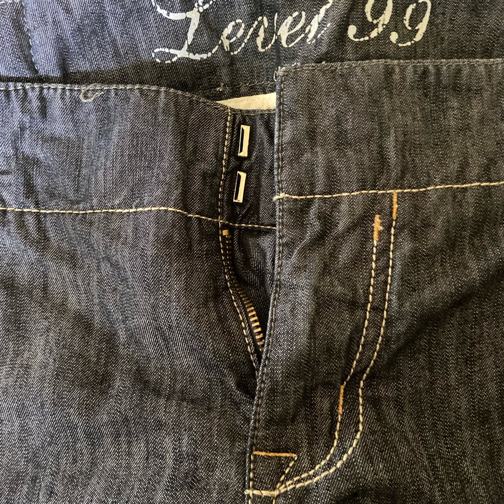 Level 99 Indigo Denim Trousers